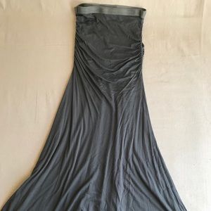 Rick Owens- Olmar and Mirta grey tube dress